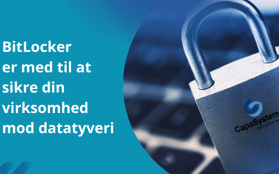 BitLocker er med til at sikre din virksomhed mod datatyveri