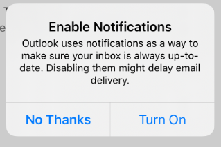 Outlook on iOS