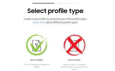 Android 10 – Device Admin Deprecation