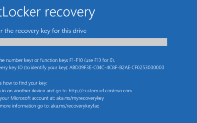 Undgå BitLocker recovery mode