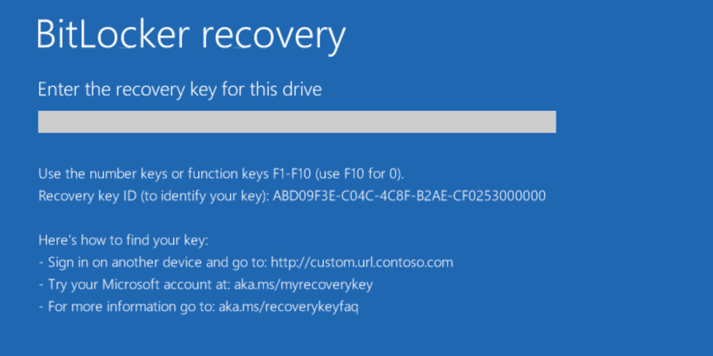 Undgå BitLocker recovery mode