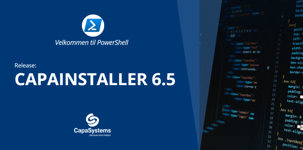 PowerShell i CapaInstaller