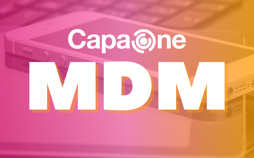 Sig velkommen til CapaOne MDM 