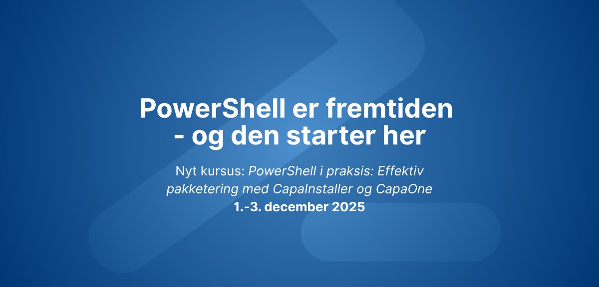 powershell i praksis kursus